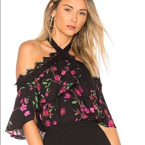 Alice + Olivia Tops - Alice&olivia Alyssa Floral Off the Shoulder Top Alice + Olivia Tops - Alice&olivia Alyssa Floral Off the Shoulder Top